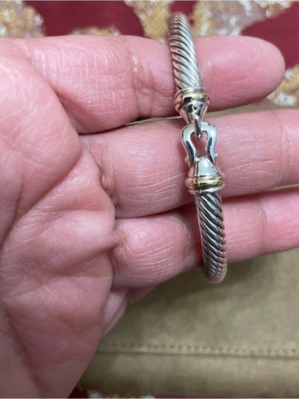 David Yyrnan Bucket Bracelet ./ 5MM Size Small